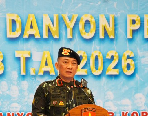 Danpas Pelopor Korbrimob Polri Buka Pelatihan Manajemen Taktis Danyon Pelopor 2026