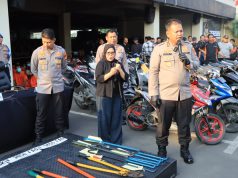 Polrestro Bekasi Kota Ungkap 77 Kasus Kejahatan Jalanan dalam Operasi Brantas Jaya