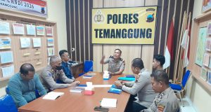 Kabag SDM Polres Temanggung Pimpin Binrohtal Nasrani Usai Apel Pagi