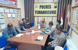 Kabag SDM Polres Temanggung Pimpin Binrohtal Nasrani Usai Apel Pagi