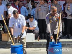 Dalam 20 hari Pelaksanaan Pekat Candi Polda Jateng dan Jajaran Amankan 4,69 kg Sabu-sabu