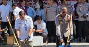 Dalam 20 hari Pelaksanaan Pekat Candi Polda Jateng dan Jajaran Amankan 4,69 kg Sabu-sabu