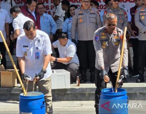 Dalam 20 hari Pelaksanaan Pekat Candi Polda Jateng dan Jajaran Amankan 4,69 kg Sabu-sabu