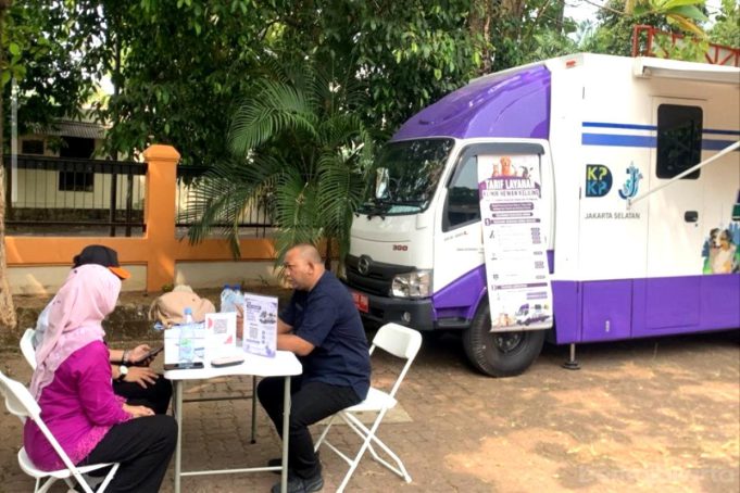 Mobil Klinik Hewan Keliling Sudah Layani 226 Hewan di Jaksel
