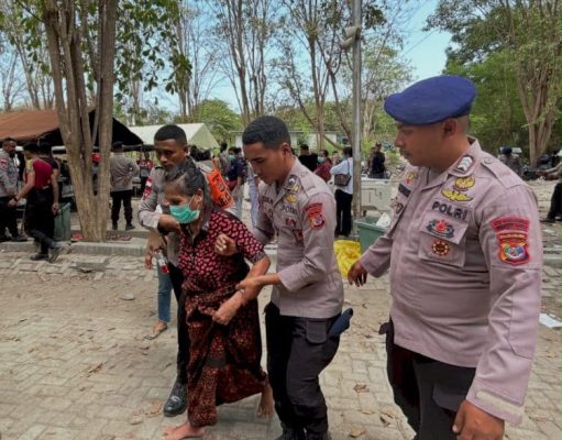 Polda NTT dan Polres Jajaran Kerahkan 845 Personel ke Wilayah Terdampak Gempa