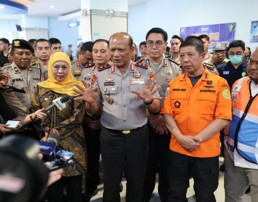 Kapolda Jatim Sampaikan Duka atas Kecelakaan Kapal Laut di Perairan Sumenep, Pencarian Korban Hilang Terus Dilakukan