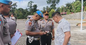Tingkatkan Disiplin Personel Sipropam Polres Mitra Gelar Gaktibplin