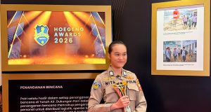 Brigadir Renita Rismayanti Raih Hoegeng Awards 2026 Kategori Polisi Inovatif Berkat Inovasi Digitalisasi Data Kriminal Misi PBB
