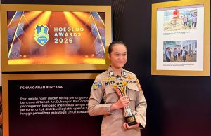 Brigadir Renita Rismayanti Raih Hoegeng Awards 2026 Kategori Polisi Inovatif Berkat Inovasi Digitalisasi Data Kriminal Misi PBB