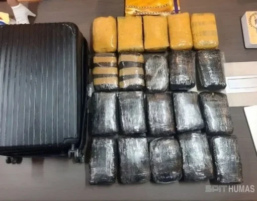 Bareskrim Polri Amankan 1 TSK dan Gagalkan Peredaran 20 Kg Ganja di Jakarta Utara