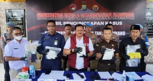 Polresta Tanjungpinang Musnahkan Hampir 3 Kg Sabu Asal Malaysia