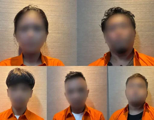 Bareskrim Polri Tangkap Lima Tersangka Peredaran Narkoba di THM Five Stars Bali