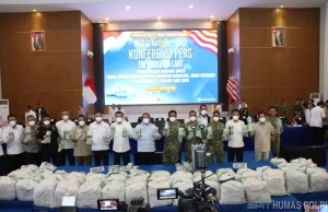 Kabareskrim Polri Tiba di Batam, Polresta Barelang Dukung Pemusnahan Barang Bukti 1,3 Ton Ketamine
