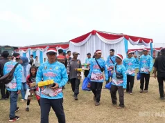 2 Gapoktan Bawang putih di Cianjur Mendapat 1000 Paket Bansos dari Wakapolri