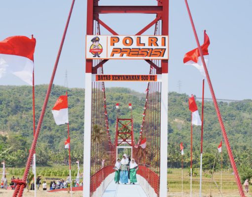 Kapolri: 895 Jembatan Merah Putih Presisi Berikan Manfaat bagi 2 Juta Masyarakat