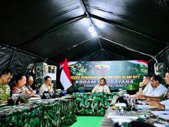 Presiden Prabowo Pimpin Rapat Penanganan Gempa dan Pemulihan Wilayah Terdampak di Nagekeo