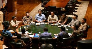 Presiden Prabowo Pimpin Rapat di Hambalang, Evaluasi Penanganan Karhutla Kalimantan dan Pemulihan Pascagempa NTT
