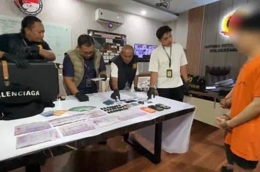 Edarkan Vape Narkoba di Medan WN Malaysia ditangkap Polisi
