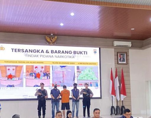 Peredaran Narkotika Senilai Rp21 Miliar Digagalkan Polda Babel