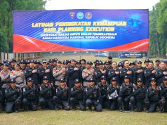 Dankorbrimob Polri dan Ka BNN, Hadiri Penutupan Pelatihan Raid Planning Execution BNN