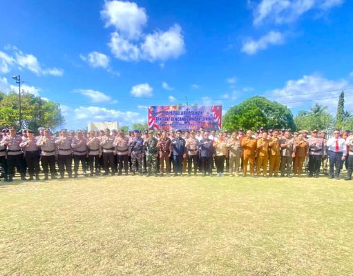 Tanggap Bencana Dampak El Nino ​Polres Talaud Gelar Apel Pasukan