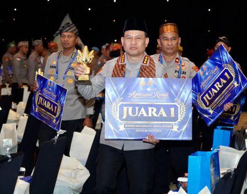 Dapat Piala Jagung Emas Polres Jakpus Raih Juara 1 Lomba Ketahanan Pangan