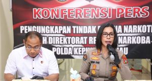 Polda Kepri Ungkap 6 Kasus Narkotika, 11 Tersangka Berhasil Diamankan