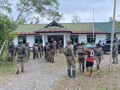 Satgas Kepolisian Operasi Damai Cartenz Tindak Pasukan Batalyon Eden Sawi di KPU Lama Dekai, Empat Orang Meninggal Dunia