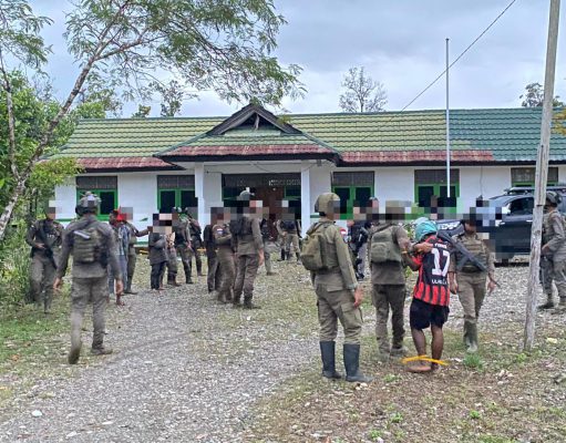 Satgas Kepolisian Operasi Damai Cartenz Tindak Pasukan Batalyon Eden Sawi di KPU Lama Dekai, Empat Orang Meninggal Dunia