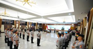 Upacara Serah Terima Jabatan Sejumlah Pejabat Polri Dipimpin oleh Kapolri