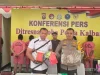 Polda Kalbar Sita Hampir 2 Kg Sabu dan Rp693,2 Juta dari Dua Kasus Narkotika