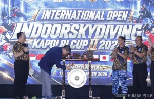 Wakapolri: Kapolri Cup II Dorong Indoor Skydiving Indonesia Mendunia