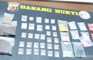 Polisi Bongkar Modus “Sistem Tempel” Narkoba Transaksi Tanpa Tatap Muka di Karawang,