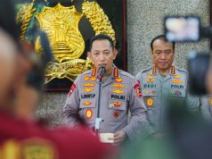 Instruksi Kapolri agar Jajaran Siaga Hadapi Dampak Erupsi Gunung Anak Krakatau