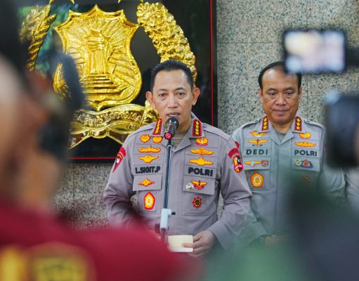 Instruksi Kapolri agar Jajaran Siaga Hadapi Dampak Erupsi Gunung Anak Krakatau