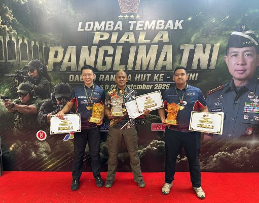 Kombes Pol. Rantau Isnur Eka Raih Juara II Overall Handgun Divisi Standar di Panglima TNI Cup 2026