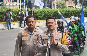 Polda Metro Jaya Apresiasi KBPBI dan KSPSI Sampaikan Aspirasi dengan Tertib
