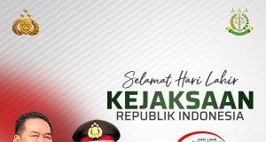 Kapolri Sampaikan Selamat HUT Kejaksaan RI ke-81