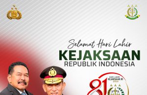 Kapolri Sampaikan Selamat HUT Kejaksaan RI ke-81
