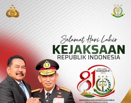 Kapolri Sampaikan Selamat HUT Kejaksaan RI ke-81