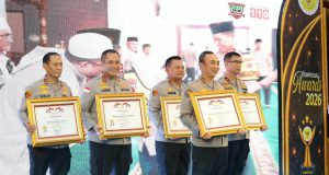 Polda Sumsel Raih Penghargaan Polda Terbaik Kompolnas Awards 2026