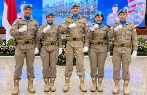 Terpilih dan Siap, Lima Personel Polda Jatim Jalankan Misi Perdamaian PBB di Afrika Tengah