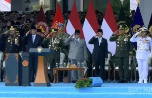 Kapolri Suyudi Hadiri Peringatan HUT ke-81 TNI