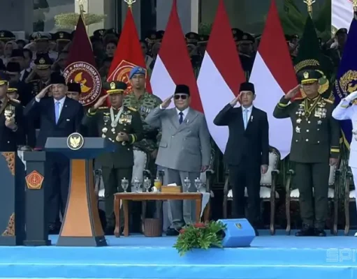 Kapolri Suyudi Hadiri Peringatan HUT ke-81 TNI