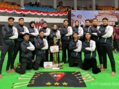 Sabet 7 Emas, Teratai Fighter Team Korbrimob Polri Raih Juara Umum Tegar Beriman Championship