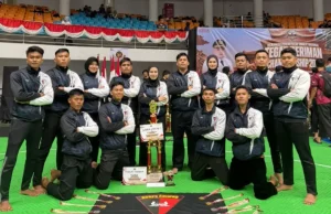Sabet 7 Emas, Teratai Fighter Team Korbrimob Polri Raih Juara Umum Tegar Beriman Championship