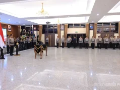 Kapolri Pimpin Sertijab di Mabes Polri