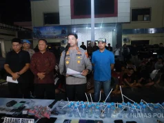 Polisi Gerebek Kampung Rawan Narkoba di Makassar, Amankan 104 Orang