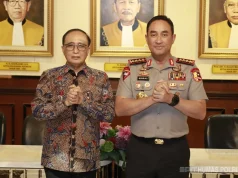 Kapolri Silaturahmi ke Mahkamah Agung