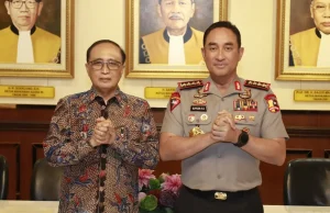 Kapolri Silaturahmi ke Mahkamah Agung